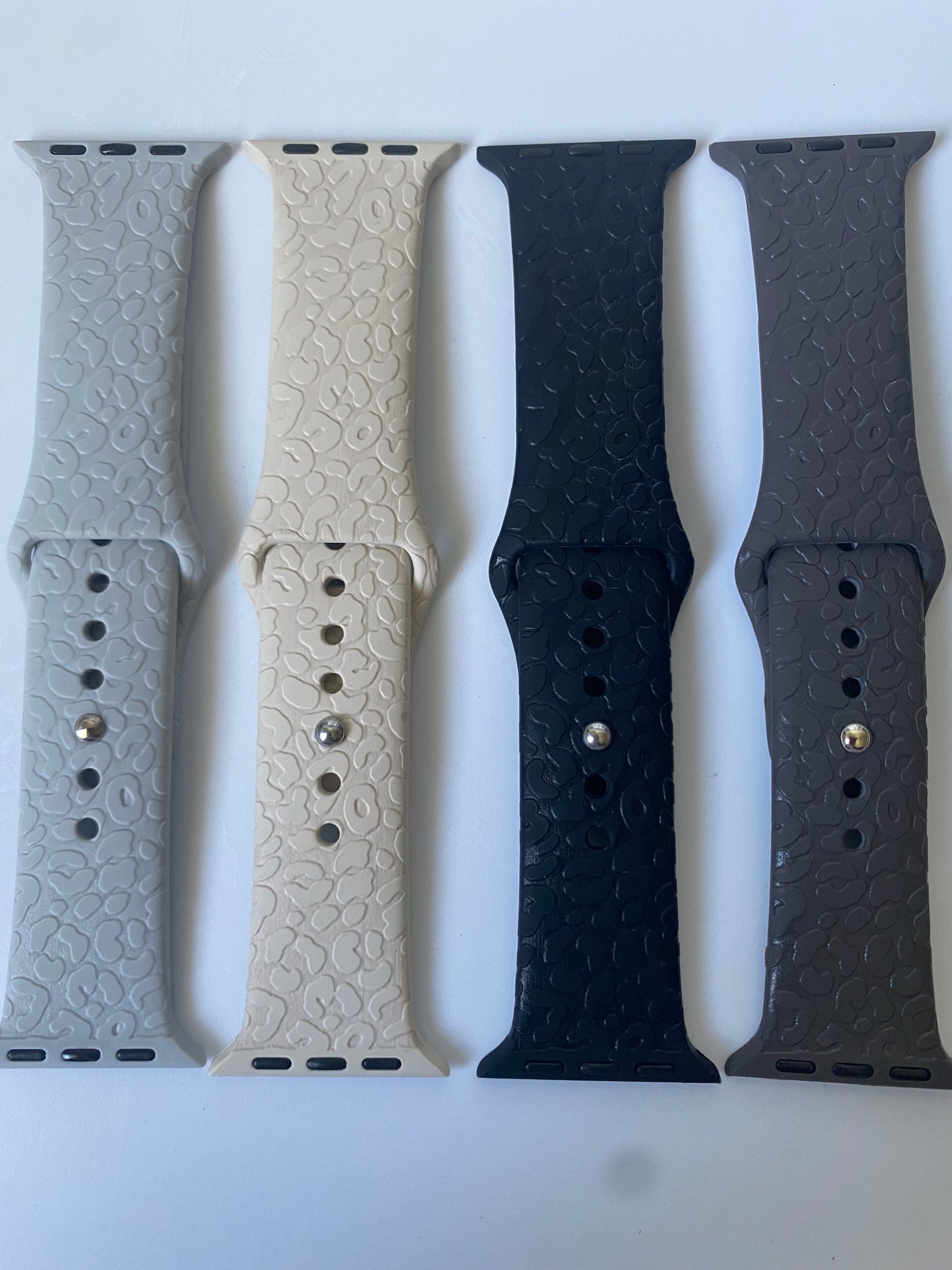 Apple Watch Band- Cheetah Engraved
